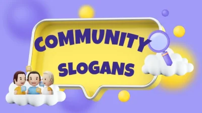 community slogans