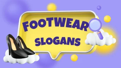 footwear slogans
