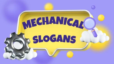 mechanical slogans