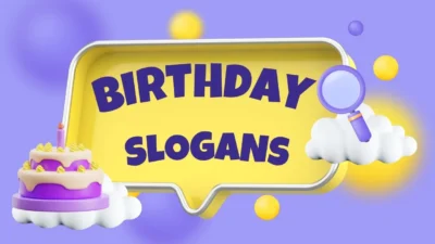 birthday slogans