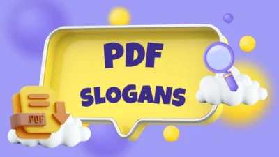 pdf slogans