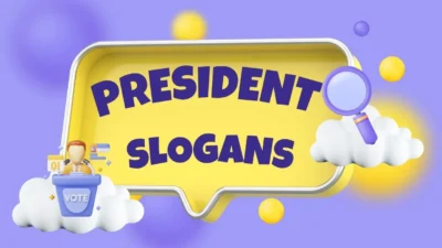 president slogans
