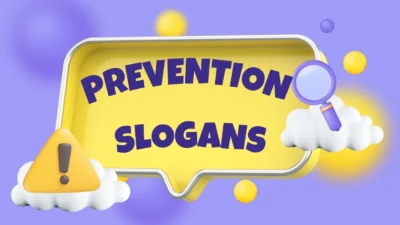 prevention slogans