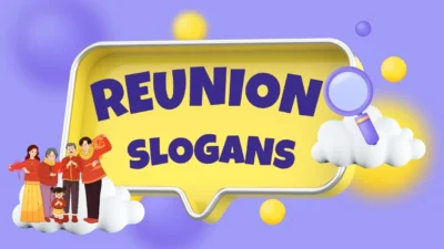 reunion slogans