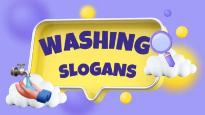 washing slogans