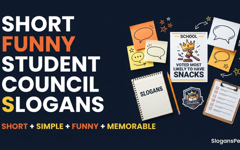 40 Funny Student Council Slogans