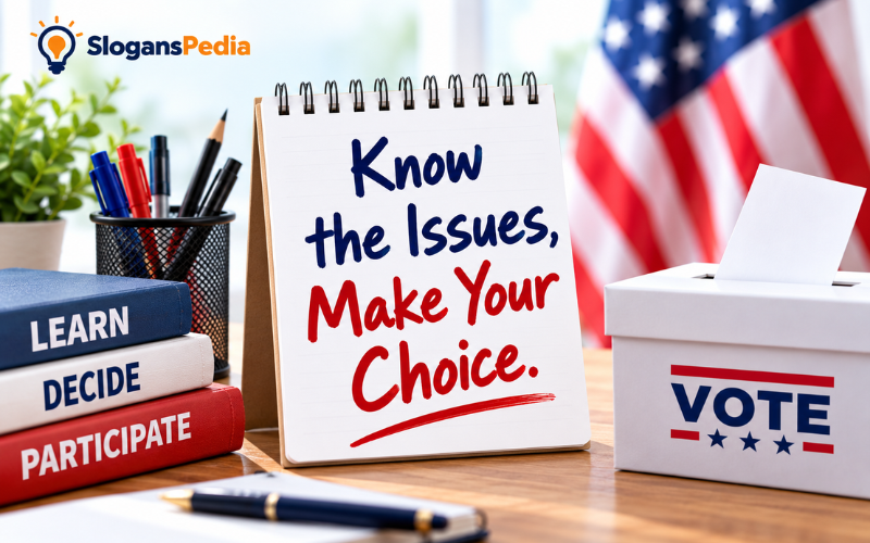 5 Slogans on Voting: