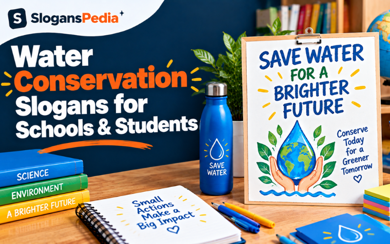 Water Conservation Slogans