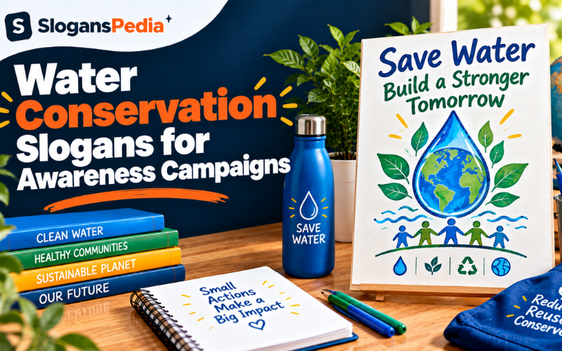 Water Conservation Slogans