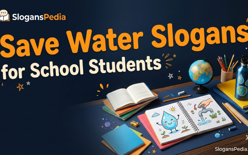 Save Water Slogans in English