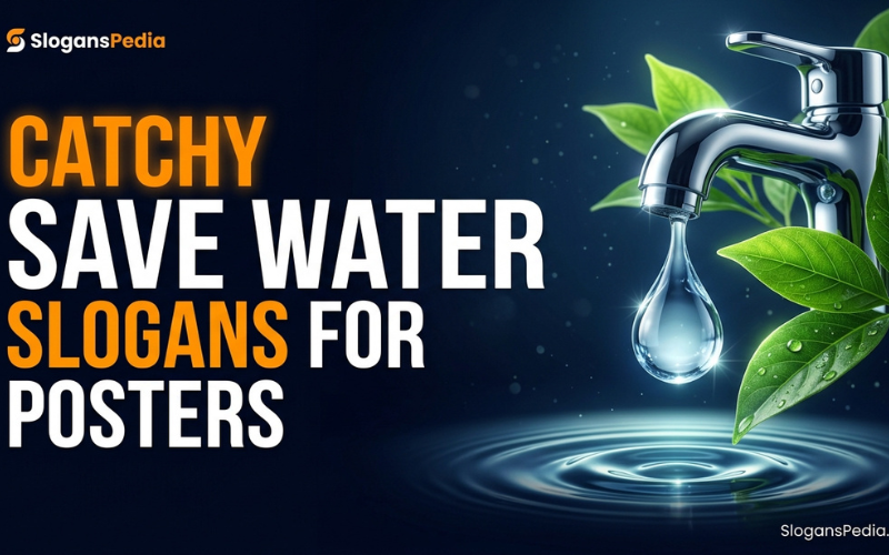 Save Water Slogans in English
