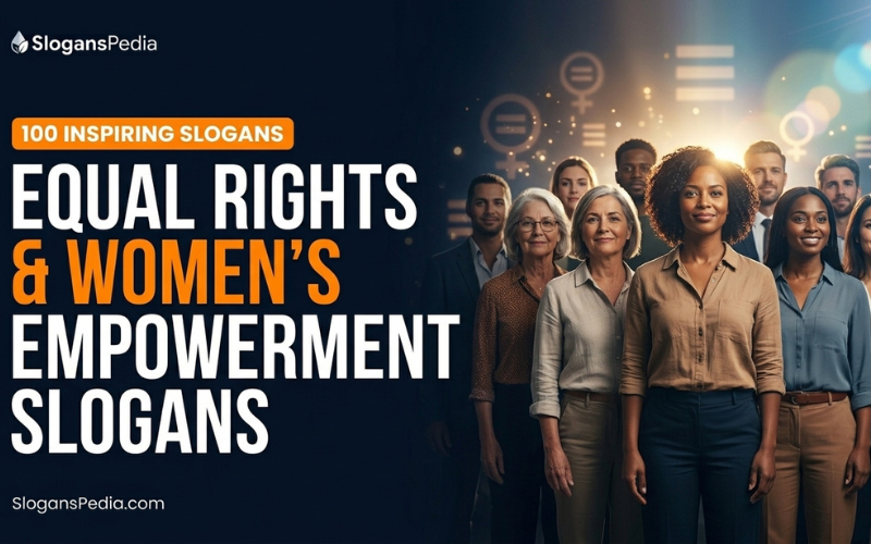 Slogan on Gender Equality
